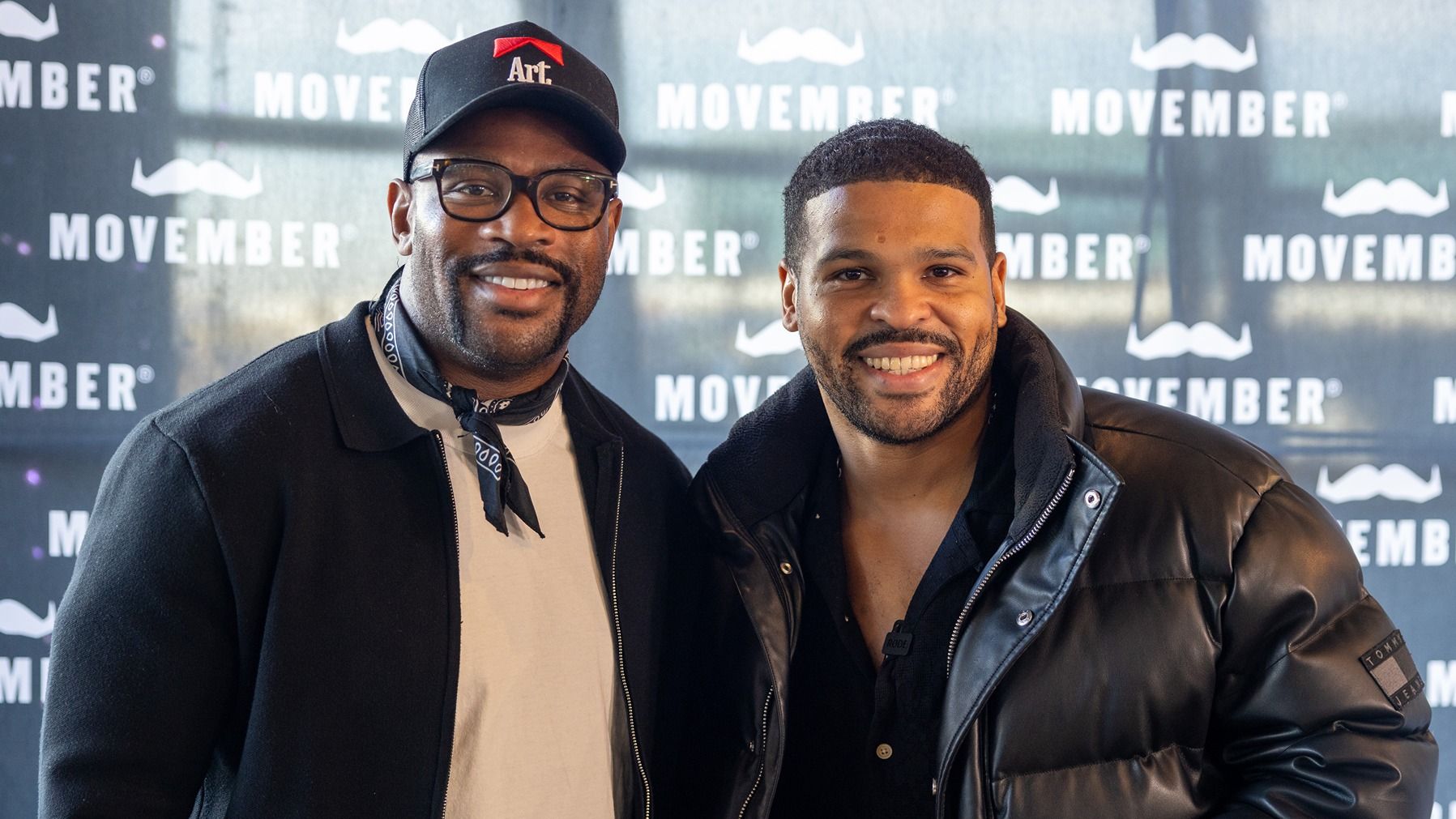 Ugo Monye and Kola Bokinni, Movember Ambassadors